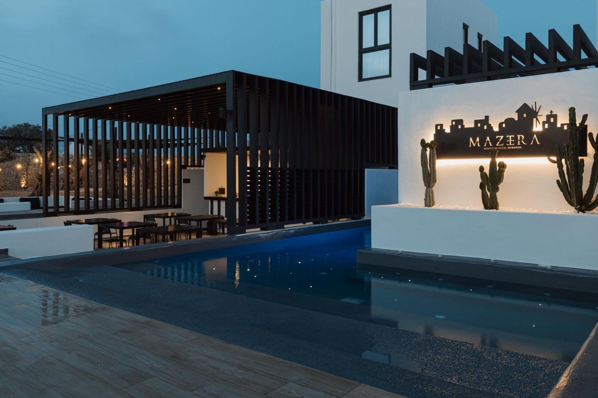 Mykonos Town Mazera Boutique Hotel מראה חיצוני תמונה