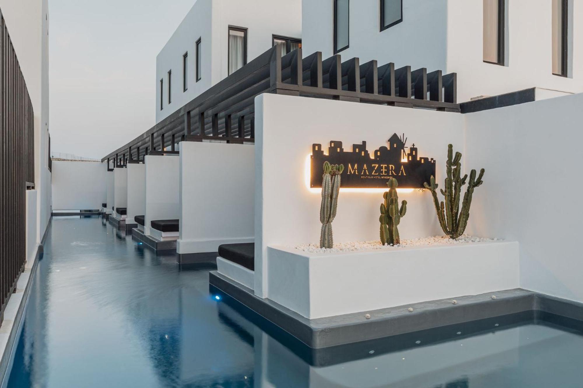 Mykonos Town Mazera Boutique Hotel מראה חיצוני תמונה